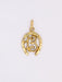 Pendentif Médaille vintage 13 porte bonheur or jaune 58 Facettes 1087.6