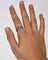 Bague 53 Bague style Art Déco diamants et tsavorites 58 Facettes 416