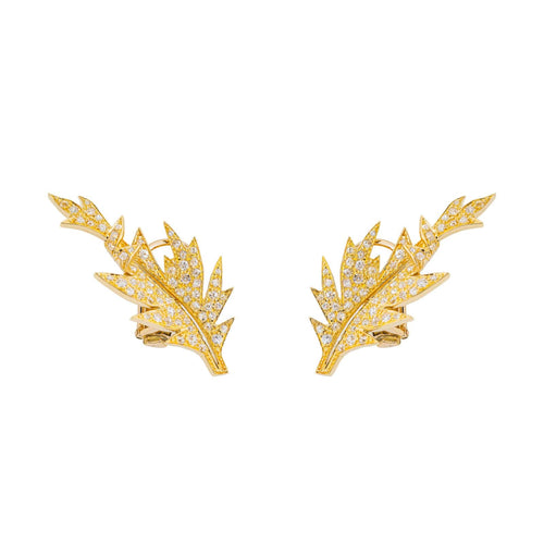 Boucles d'oreilles Boucles d'oreilles Or jaune Diamant 58 Facettes 3132894RV