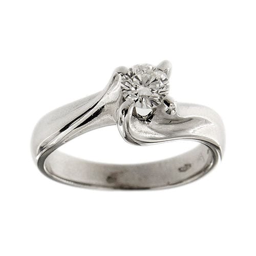 Bague 51 Bague solitaire avec diamant de 0,37 ct 58 Facettes 30220