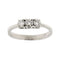 Bague 52 Bague trilogie avec diamants de 0,36 ct 58 Facettes 27536