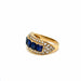 Bague 53 Illario - Natural Sapphire and Diamond Band Ring 58 Facettes