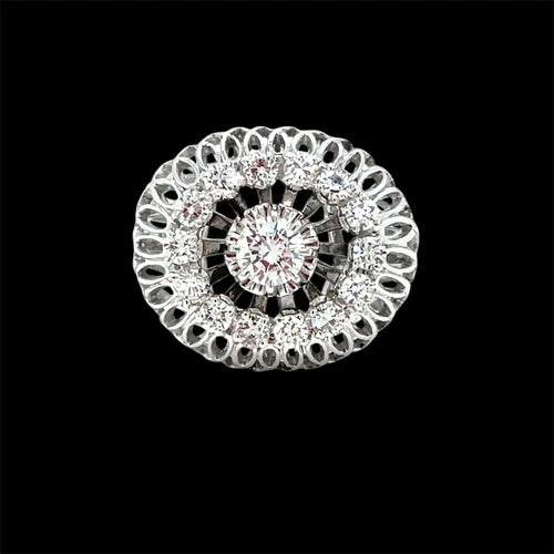 Bague 50 Bague Bombe en Diamant Vintage 58 Facettes