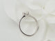 Bague 52 Bague solitaire en or blanc et diamant 0.48ct 58 Facettes 26142