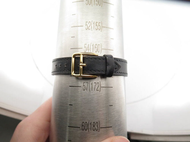 Montre vintage montre HERMES kelly cadenas pm 20 mm quartz plaque or en 58 Facettes 267343