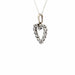 Pendentif Pendentif Coeur or blanc diamants 58 Facettes 2-PED2-GS36086-02