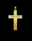 Croix en or jaune massif 58 Facettes CROIX-1414