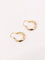 Boucles d'oreilles Créoles vintage or champagne 58 Facettes J446