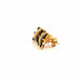 Earrings 18k Yellow Gold Topaz and Diamond Earrings 58 Facettes C2BO-34383