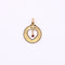 Pendentif Pendentif Plus Qu'hier Moins Que Demain Rubis et or jaune 18k 58 Facettes