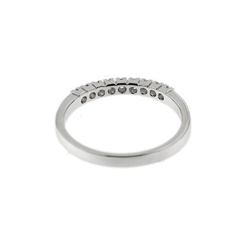 Bague 55 Bague Riviera avec diamants 0,27 ct 58 Facettes 35584