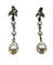 Boucles d'oreilles Boucles d’oreilles or perles diamants vers 1900 58 Facettes AB358