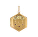 Pendentif Pendentif médaillon ancien hexagonal 58 Facettes 24-343