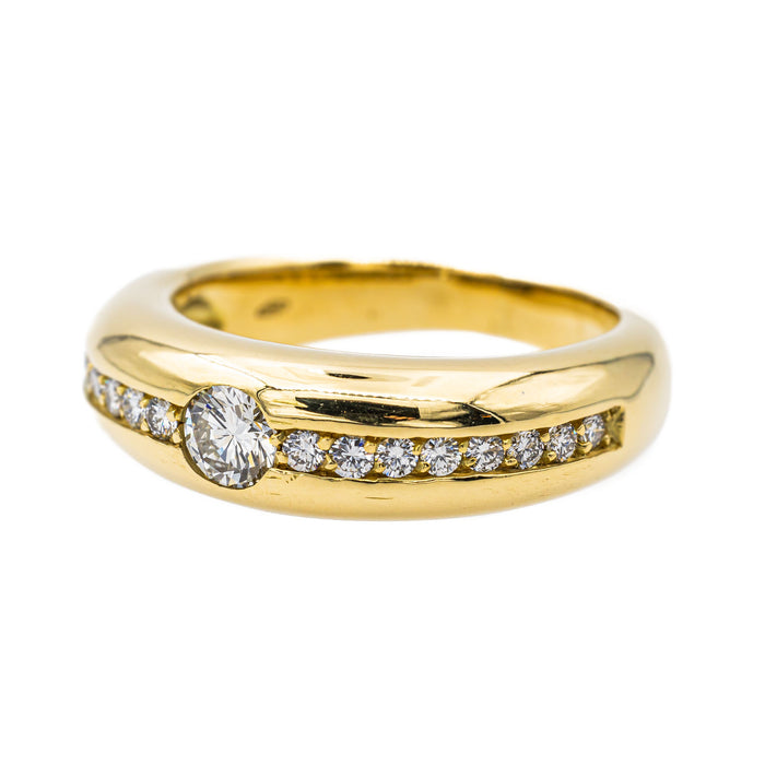 Bague Or jaune Diamant