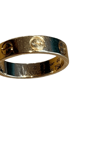 Bague 44 CARTIER - Alliance bague Love or jaune 58 Facettes 09653217846