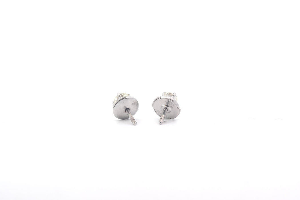 Boucles d'oreilles Boucles d’oreilles puces diamants 0.58ct 58 Facettes 25734 25704b