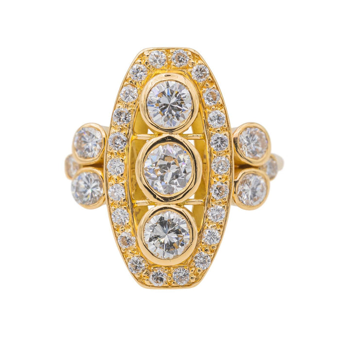 Bague 50 Bague Or jaune Diamant 58 Facettes 3455899CN