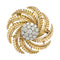 Broche Broche Cartier en or jaune et diamants. 58 Facettes 31850