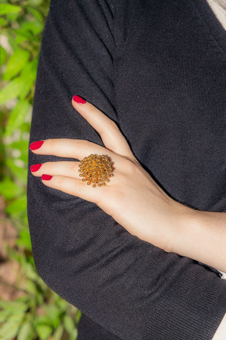 Bague 52 Cartier Bague Nouvelle vague Perruque Or jaune 58 Facettes 3726303CN