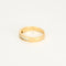 Bague 56 Bague jonc or jaune et diamants 58 Facettes SAI0364