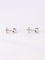 Boucles d'oreilles Boucles d'oreilles or blanc diamants taille princesse 0,5 ct 58 Facettes 1084.1