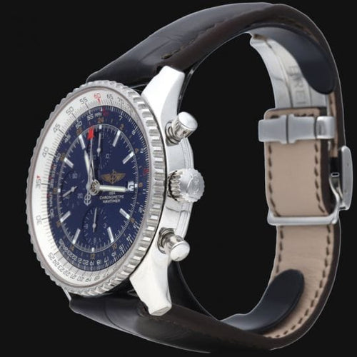 Montre Breitling Montre Navitimer World GMT Chronographe 58 Facettes MT42070