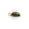 Pendentif Pendentif scarabée en faïence turquoise de style néo-égyptien avec monture en or 14 carats 58 Facettes A2003O