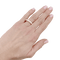 Bague 53 Alliance or jaune, diamants. 58 Facettes 33944