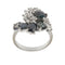 Bague Bague contraire avec diamants et saphirs 58 Facettes 35139