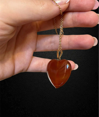 Pendentif Pendentif en cornaline, signé De Poli 58 Facettes