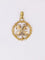 Pendentif Pendentif trèfle 4 feuilles or jaune 58 Facettes 1087.7