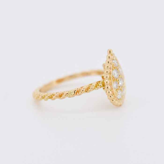 BOUCHERON- Bague Serpent Bohème en or jaune et diamants