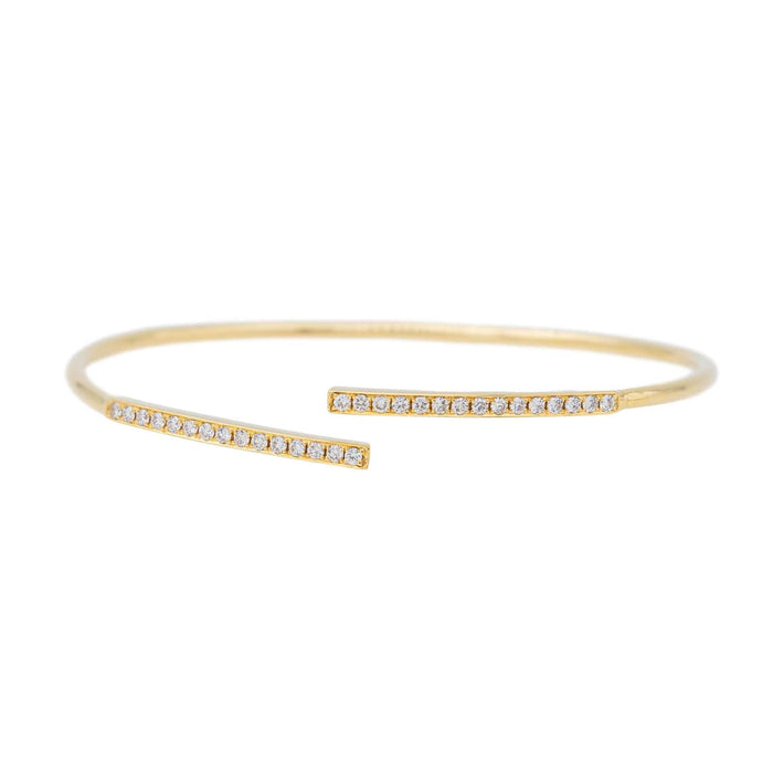 Bracelet Bracelet Jonc Or jaune Diamant 58 Facettes 2973883CN