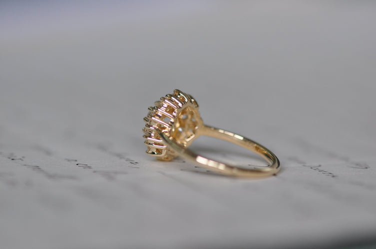 Old mine diamond ring (GIA certificate)