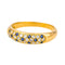 Bague 53 Bague  Jonc Or jaune Diamant, Saphir 58 Facettes 4207983CN