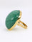 Bague 53 Bague cocktail vintage or jaune amazonite 64 ct 58 Facettes 1087.27