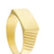 Bague Bague bouclier en or jaune pour homme 58 Facettes 29999