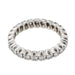 Bague 54 Bague Alliance Or blanc Diamant 58 Facettes 2659058CN