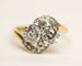 Bague 56 Bague Toi & Moi Tourbillon Diamants et Or 58 Facettes C2066