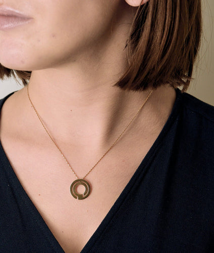 Collier DINH VAN - Collier SEVENTIES or jaune 58 Facettes BO/250012