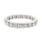 Bague 54 Bague Alliance Or blanc Diamant 58 Facettes 3256629CN