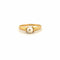 Bague 56 Solitaire or Jaune Perle 58 Facettes 26-GS36227