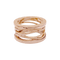 Bague 54 Bague Bulgari "B.Zero1 Zaha Hadid" en or rose. 58 Facettes 34743