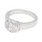 Bague 50 Solitaire en platine, diamant 1,82 carat. 58 Facettes 31889