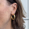 Boucles d'oreilles Boucles d'oreilles créoles en or jaune 58 Facettes 38302