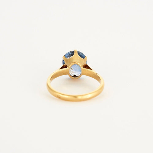 Bague 50.5 Solitaire Saphir 58 Facettes LP470/15