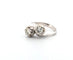 Bague 53 Bague en or blanc avec diamants 58 Facettes