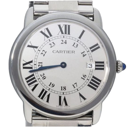 Montre Cartier Montre Ronde De Cartier 58 Facettes MT40115