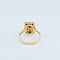 Bague 53 Bague en or jaune 18 carats et grenats 58 Facettes 33020