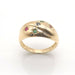 Ring 53 Yellow Gold Sapphire Ruby and Emerald Ring 58 Facettes
